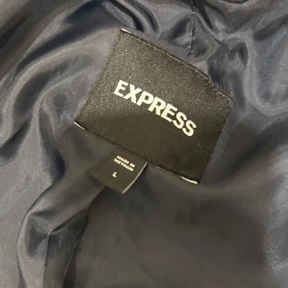 Stylish Express Houndstooth Coat - Picture 2 of 3